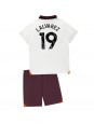 Manchester City Julian Alvarez #19 Dječji Gostujuci Dres kompleti 2023-24 Kratak Rukavima (+ kratke hlače)